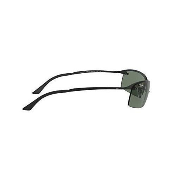 Solglasögon - Ray-Ban - 0RB3183 - Svart - Rektangulär båge - Sportig Svart (Schwarz)
