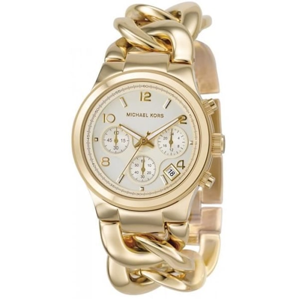 Ur - Michaël Kors - MK3131 - Chronograf - Rustfrit Stål - Guld gyllene