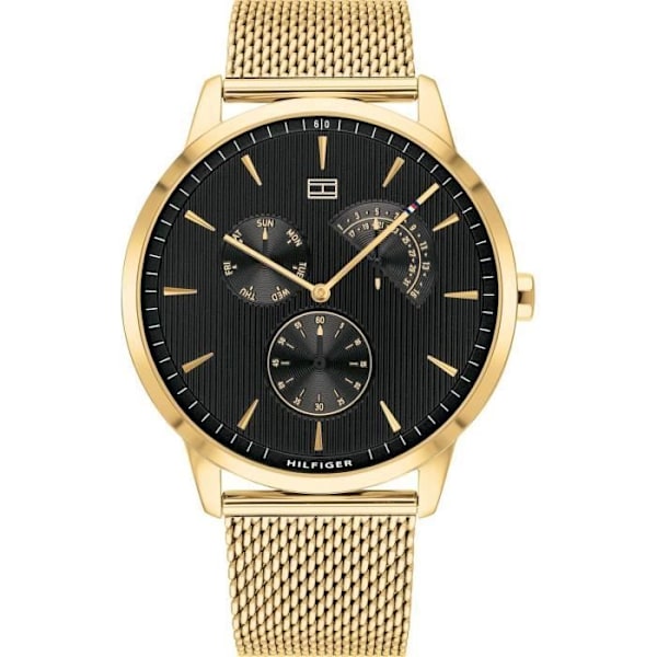 Ur - Tommy Hilfiger - 1710386 - Sort - Rustfrit stål - 3 ATM vandtæthed sort