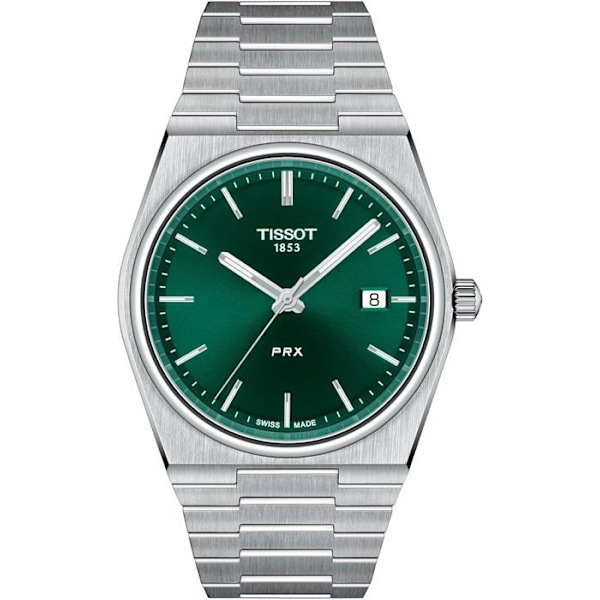 Montre - Grøn Mand - T137.410.11.091.00 - Rustfrit stål - Vandtæt 10 bar - Quartz Grå