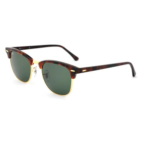 Solglasögon - RAY-BAN - RB 3016 - Clubmaster - Svart, Guld, Grön - Kategori 3 skydd Svart, Guld, Grön