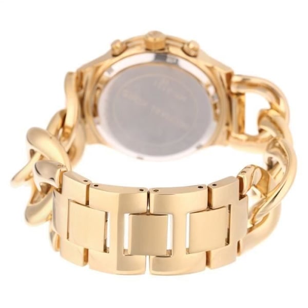 Ur - MICHAEL KORS - MK3131 - Stål - Guld - Hvid skive - Kronograf gyllene