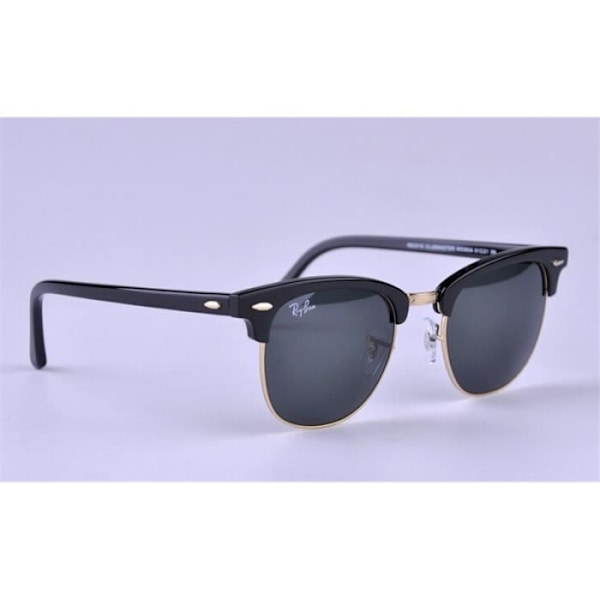 Solsken - Ray-Ban - Clubmaster RB 3016 - Färg på linser: Grå - Metallbåge - Trendig stil Guld, Grå, svart