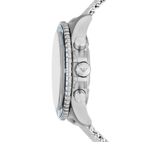 Montre Emporio Armani Herrar AR11587 - Silver Rostfritt stål - 43mm - Vattentålig 10 bar Pengar