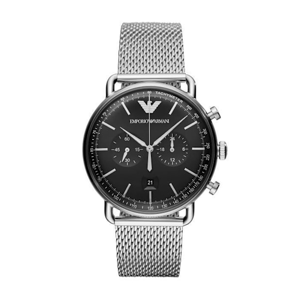 Klocka - Emporio Armani - Ar11104 - Rostfritt stål - Vattentålighet 5 ATM - Stilig design silverfärgad
