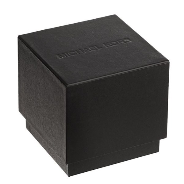 Damklocka - MICHAEL KORS - Svart urtavla - Armband i guldstål - 3 ATM-resistent - Kvarts Guld, svart