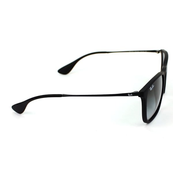 RAY BAN Solglasögon för män Modell RB4187 - Kategori 3 - Mattsvart - Gradient Grå linser Svart grå