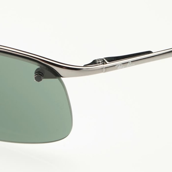 RAY BAN Unisex Square Solbriller - Kategori 3 - Metal stel - Polycarbonat linser Grå grøn