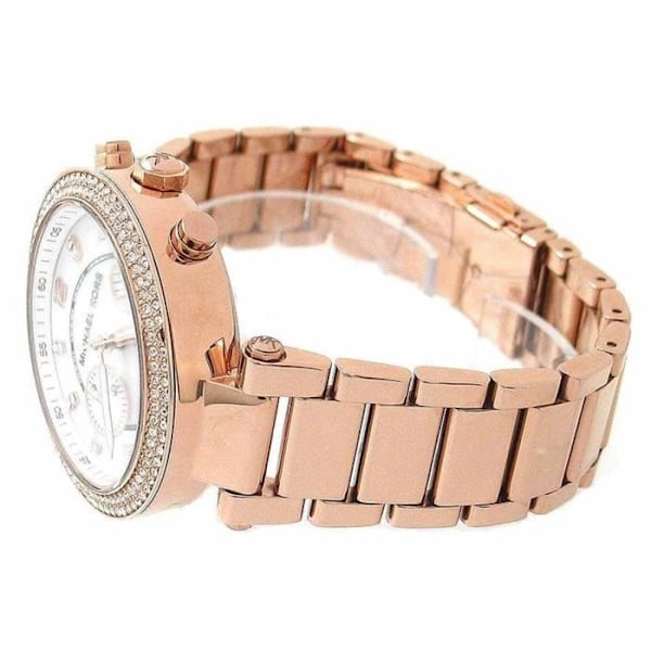 Klocka - Michael Kors - MK5491 - Kvarts - Analog - Rose guldpläterat rostfritt stål rosa guld