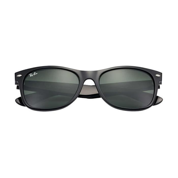 Ray-Ban New Wayfarer Classic solbriller - sorte - grønne linser RB2132 901 52-18