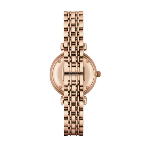 Dameur Kvinde - Emporio Armani - AR1909 - Rustfrit Stål - Perlemorsskive - Vandtæt 3 Atm rosa guld, pärlemor