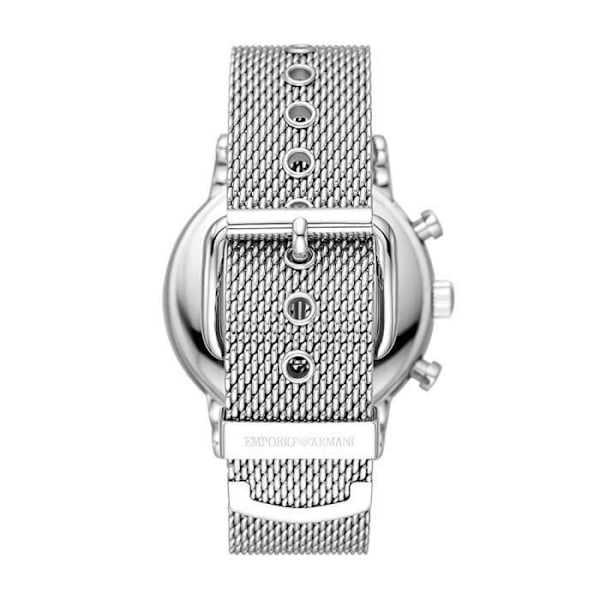 Emporio Armani - Klocka Herr - Kvarts - Klockchronograf - Armband i rostfritt stål Silver - AR11429 SILVER