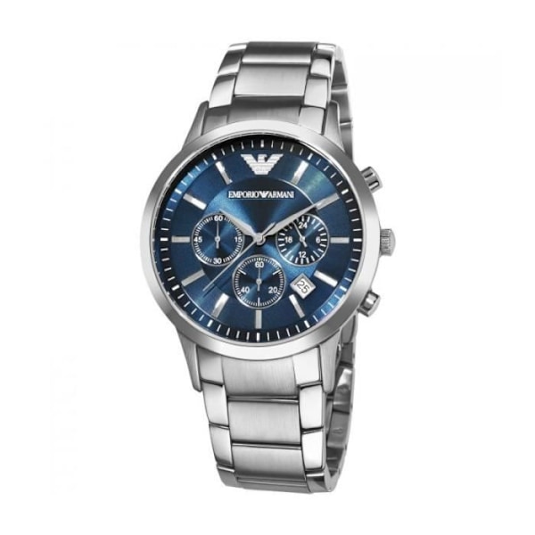 Klocka - Emporio Armani - AR2448 - Blå - Stål - Kvarts Blå