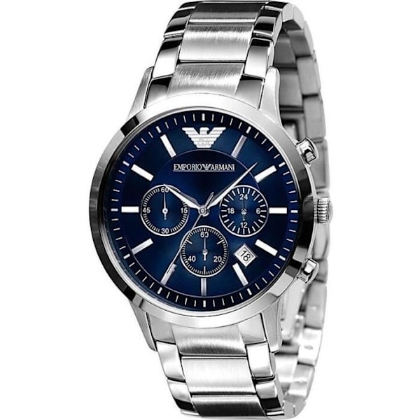 Klocka - Emporio Armani - AR2448 - Kronograf - 41mm - Mineralglas - 50M vattentäthet marinblå