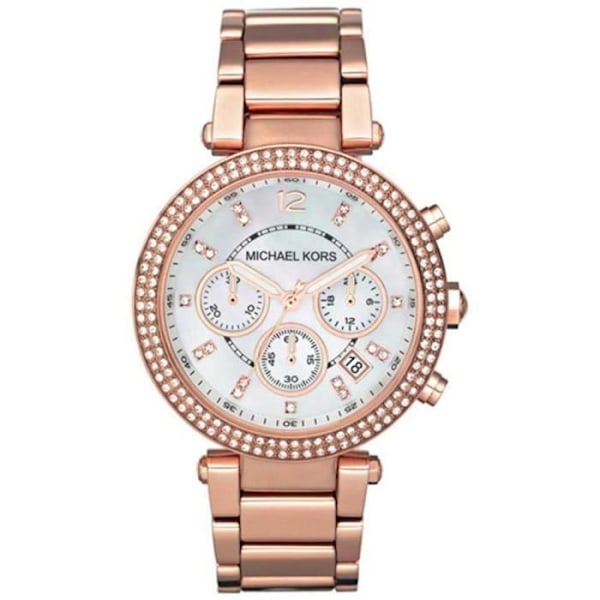 Klocka - Michael Kors - MK5491 - Guld - Stål - Kvarts - Analog gyllene