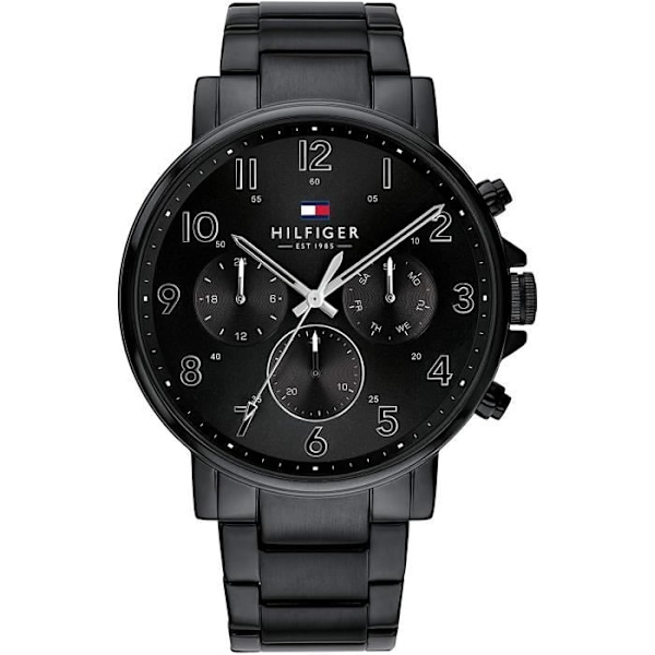 Ur - Tommy Hilfiger - 1710383 - Sort - Metal - 5 ATM vandtæt Svart