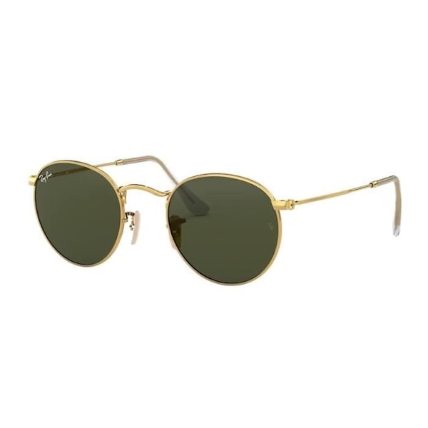 RAY BAN Solglasögon RB3447 001 Rund Guld Unisex gyllene