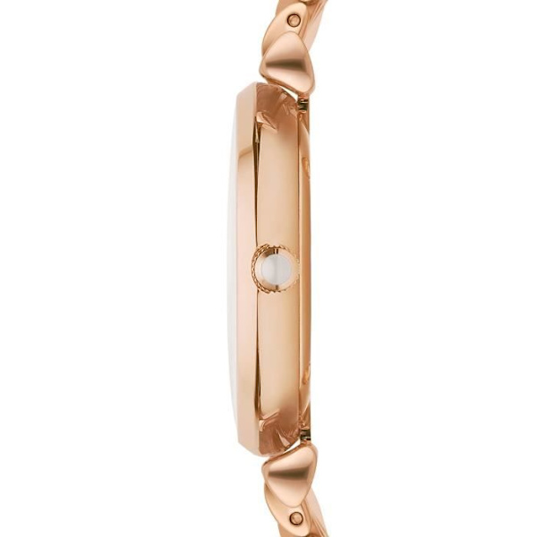 Dameur Kvinde - Emporio Armani - AR1909 - Rustfrit Stål - Perlemorsskive - Vandtæt 3 Atm rosa guld, pärlemor