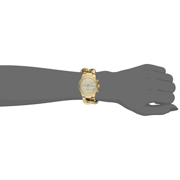 Dameur - Michael Kors - MK3131 - Guld rustfrit stål - 5 ATM vandmodstand - Guld urskive gyllene