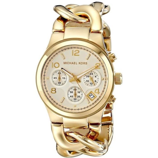 Dameur - Michael Kors - MK3131 - Guld rustfrit stål - 5 ATM vandmodstand - Guld urskive gyllene