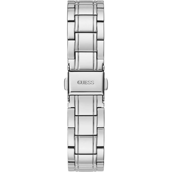 GUESS Kvartsklocka med rostfritt stålband, silver, 16 (modell GW0253L1)