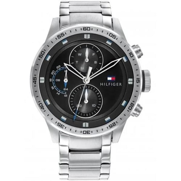 Ur - Tommy Hilfiger - 1791805 - Kvarts - Rustfrit stål - Vandtæthed 5 Atm Sølv, sort
