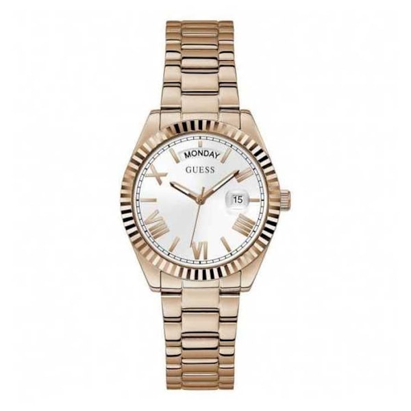 Ur - Guess - Afterglow GW0312L3 - Rustfrit stål - Guld - Vandafvisende Rosa, guld