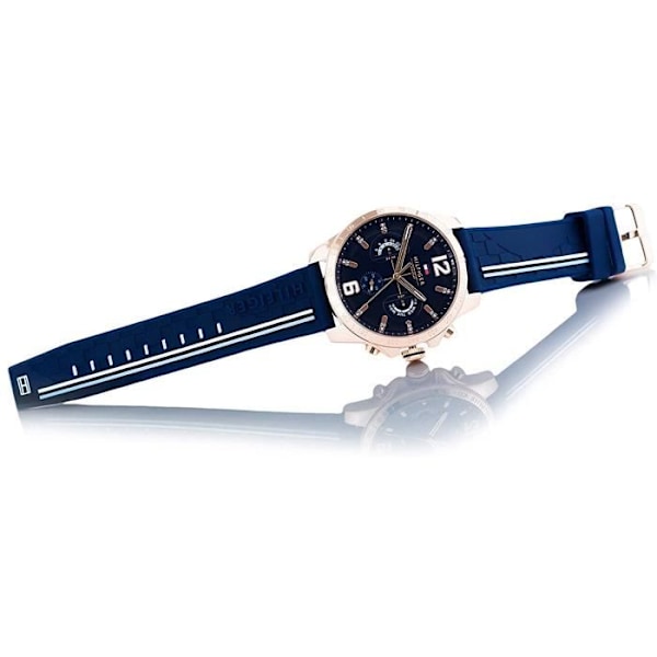 Ur - Tommy Hilfiger - 1791474 - Kvarts - Silikone - 5 ATM vandtæthed marinblå