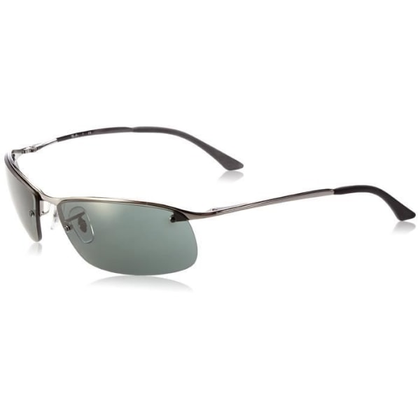 Ray-Ban RB3183 Top Bar rektangulära solglasögon - Metallic Grå - Skyddsindex 3