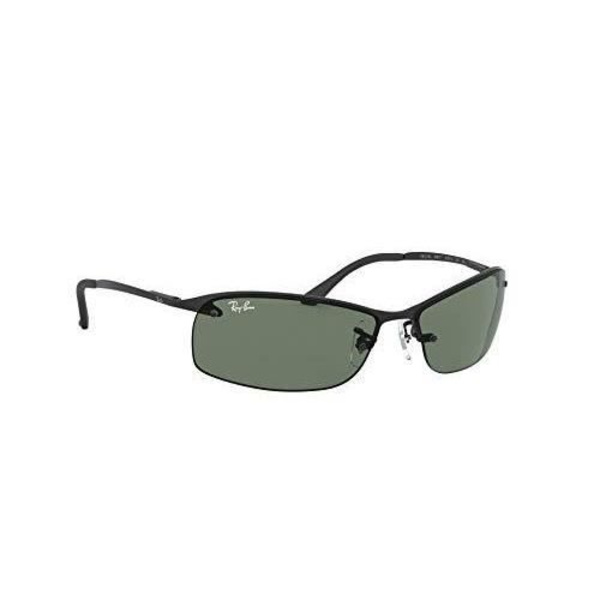 Solglasögon - Ray-Ban - 0RB3183 - Svart - Rektangulär båge - Sportig Svart (Schwarz)