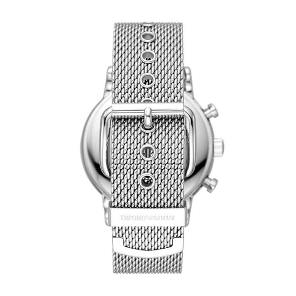 Emporio Armani herrklocka Quartz Chronograph Armband i rostfritt stål Silver AR11429 Pengar