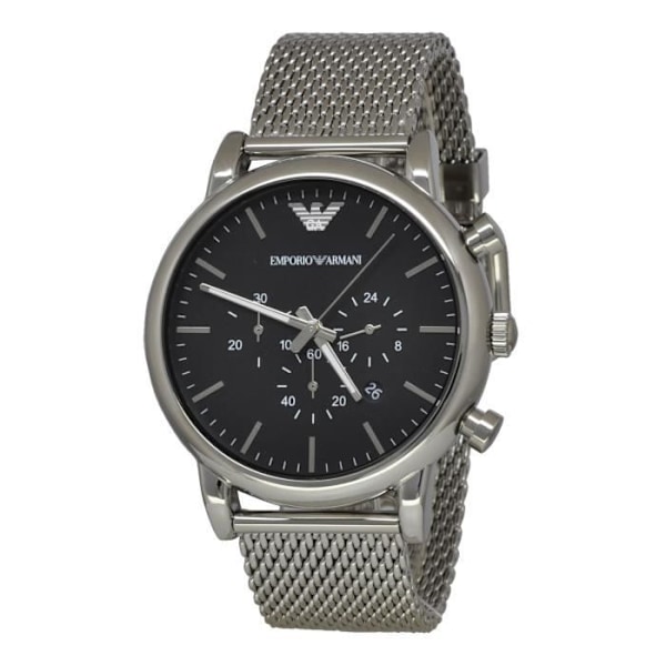 Ur - Armani - AR1808 - Sort - Analog - Chic Svart