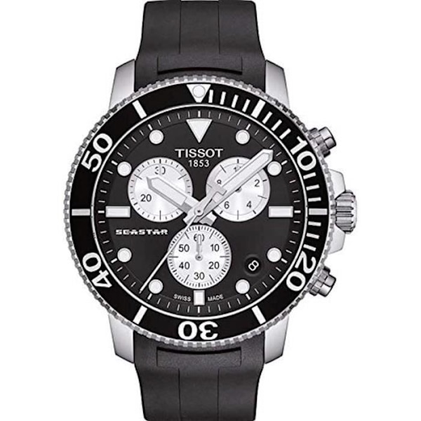 Craze FEOSN Armbåndsur til mænd - Kvarts - Analog - Resin - Sort