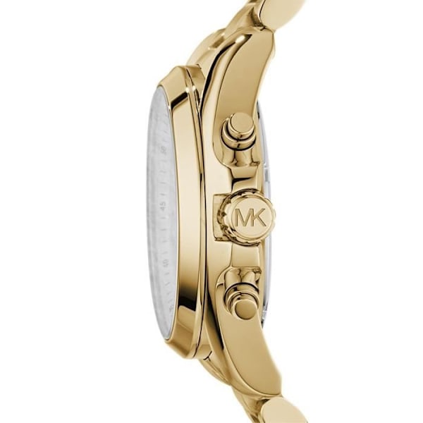 Dameur - Michael Kors - MK5605 - Guld rustfrit stål - 10 ATM vandmodstand - Kronograf gyllene