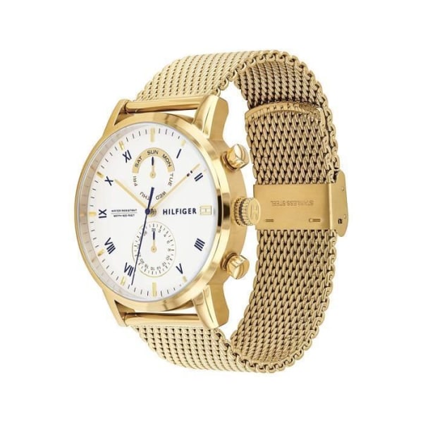 Ur - Tommy Hilfiger - 1710403 - Analog - Rustfrit stål - 5 ATM Gul, vitguld pläterad
