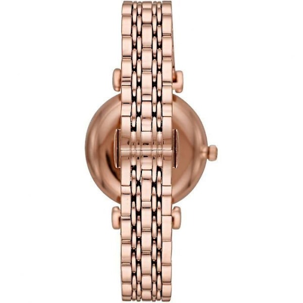 Dameur - Emporio Armani - AR11244 - Urskive med diamantaccenter - Rustfrit stål - Rose guld Rose guld