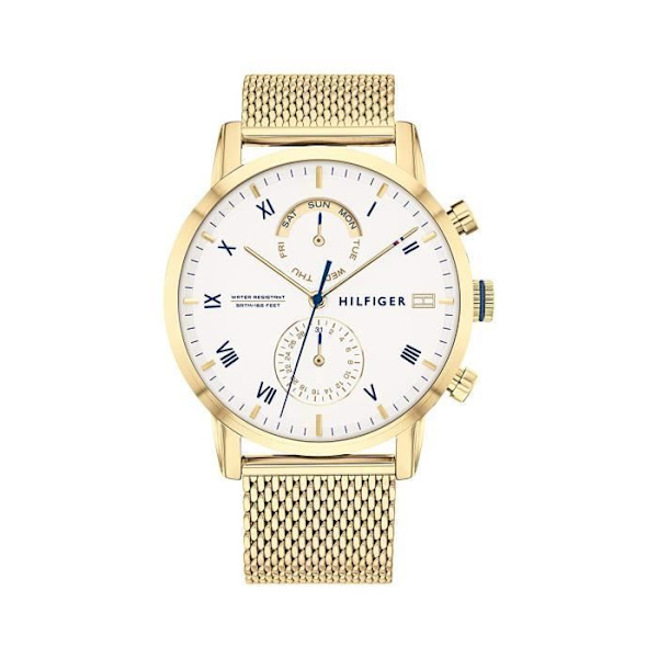 Ur - Tommy Hilfiger - 1710403 - Analog - Rustfrit stål - 5 ATM Gul, vitguld pläterad