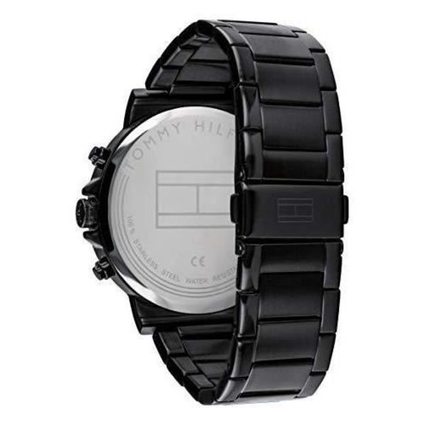 Klocka - Tommy Hilfiger - 1710383 - Svart - Metall - 5 ATM vattentät Svart