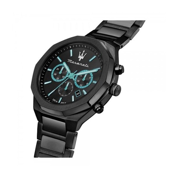 Klocka Herr Maserati R8873644001 (Ø 45 mm) Svart