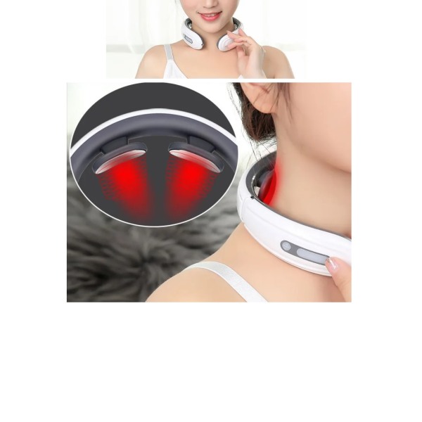 Elektrisk nackmassage - massageapparat för smärtlindring i nacken