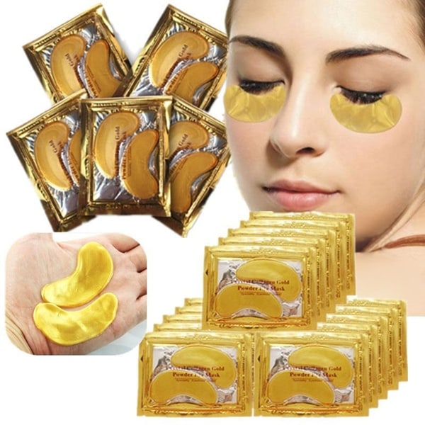 Ögonmask Crystal Collagen Gold 3-pack  ( 6st )