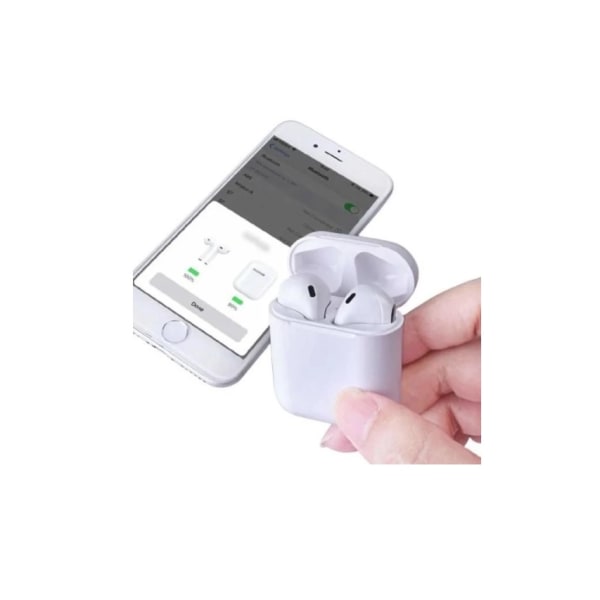 Earpods Pro -kuulokkeet Bluetooth 5.0:lla - iOS:lle ja Androidille Valkoinen