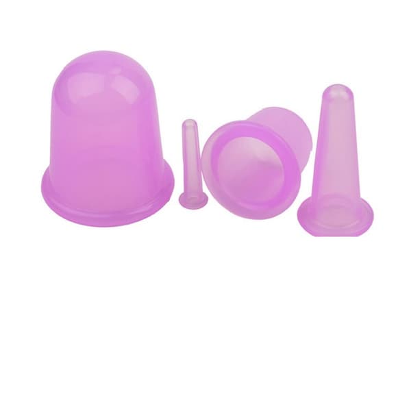 Koppning set 4 pack - Vakuumkoppar för massage / cellulitbehandling