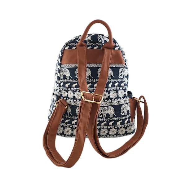 Ryggsäck, elefanter Khaki