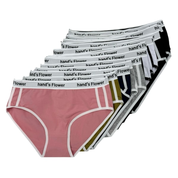 Brieftrosor multipack 12 par multifärg