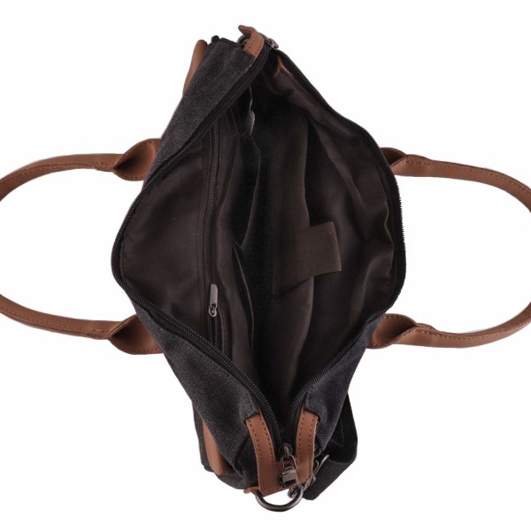 Portfölj med datorfack Khaki one size