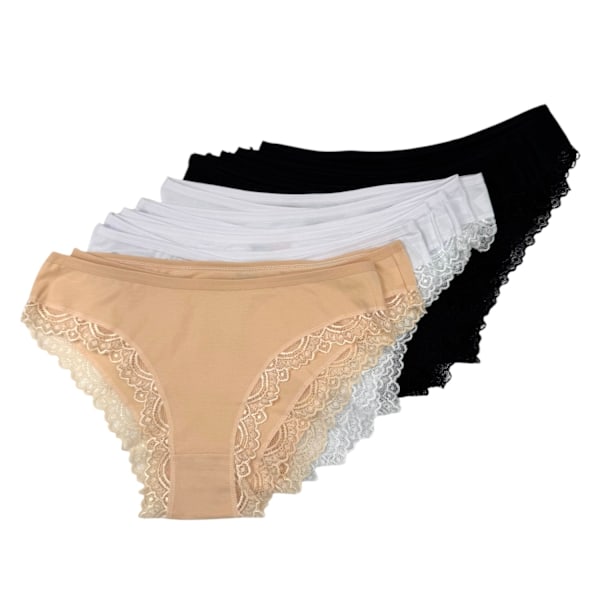 Braziliantrosa, 12-pack multifärg one size