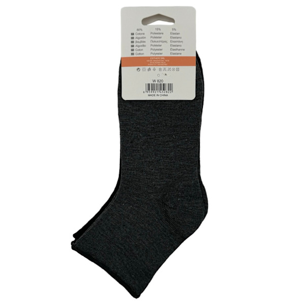 Strumpor DAM, multifärg, 12-pack multifärg one size
