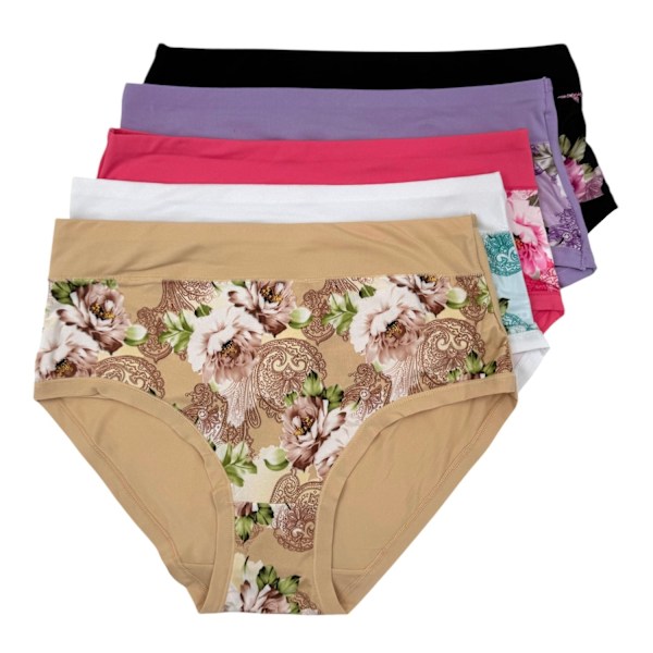 Brieftrosa BLOMMIG, 5-pack MultiColor L