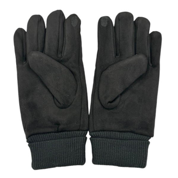 Handskar mocka herr Svart one size